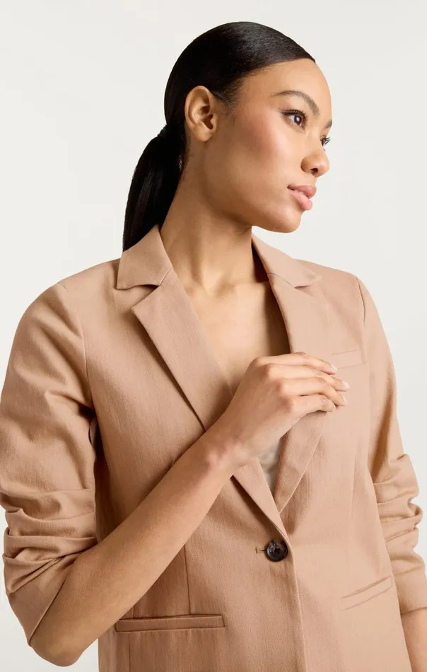 Cinq Sept Denim Khloe Blazer Sahara Women Jackets