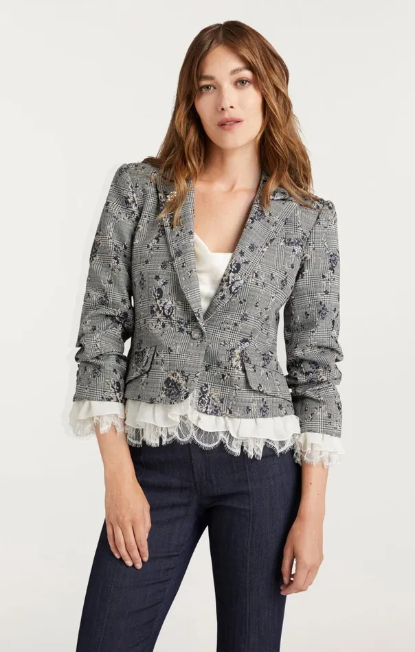 Cinq Sept Hilla Blazer Bluemulti Women Blazers