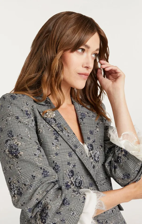Cinq Sept Hilla Blazer Bluemulti Women Blazers
