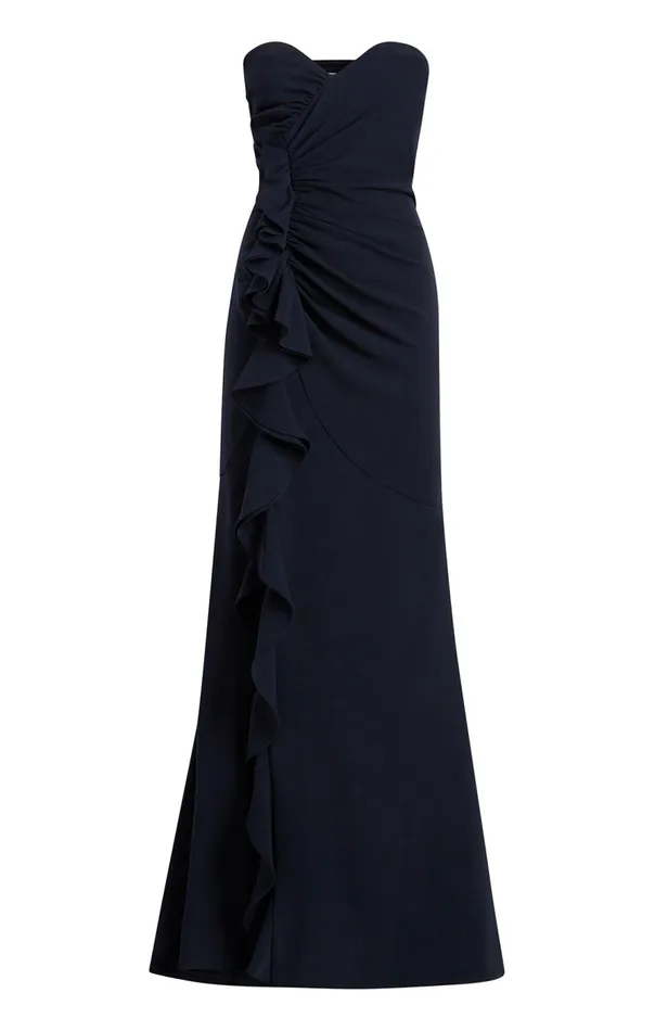 Cinq Sept Hyde Gown Navy Women Cocktail and Evening