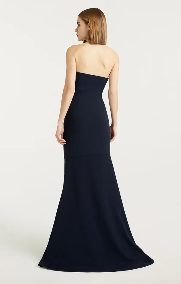 Cinq Sept Hyde Gown Navy Women Cocktail and Evening