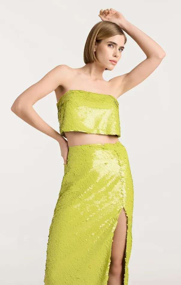 Cinq Sept Jupiter Top Freshlime Women Cocktail and Evening