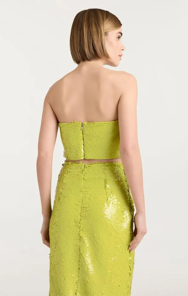 Cinq Sept Jupiter Top Freshlime Women Cocktail and Evening