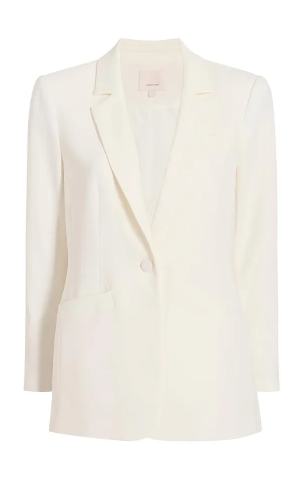 Cinq Sept Karlie Blazer Ivory Women Blazers