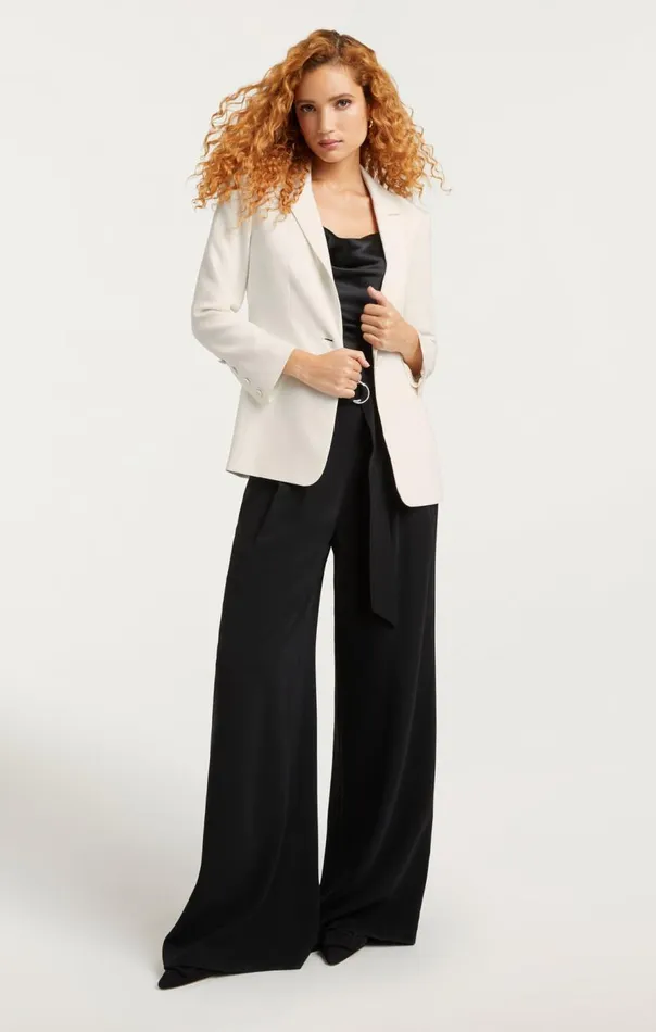 Cinq Sept Karlie Blazer Ivory Women Blazers