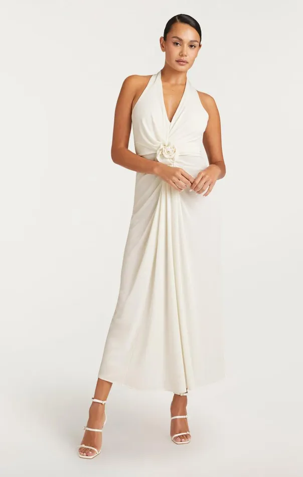 Cinq Sept Kathleen Dress Ivory Women Midi