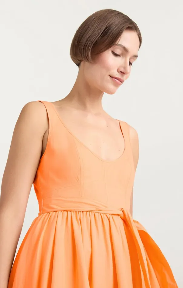 Cinq Sept Kilah Dress Marmalade Women Midi
