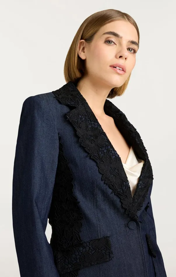 Cinq Sept Laney Jacket Indigo Women Jackets