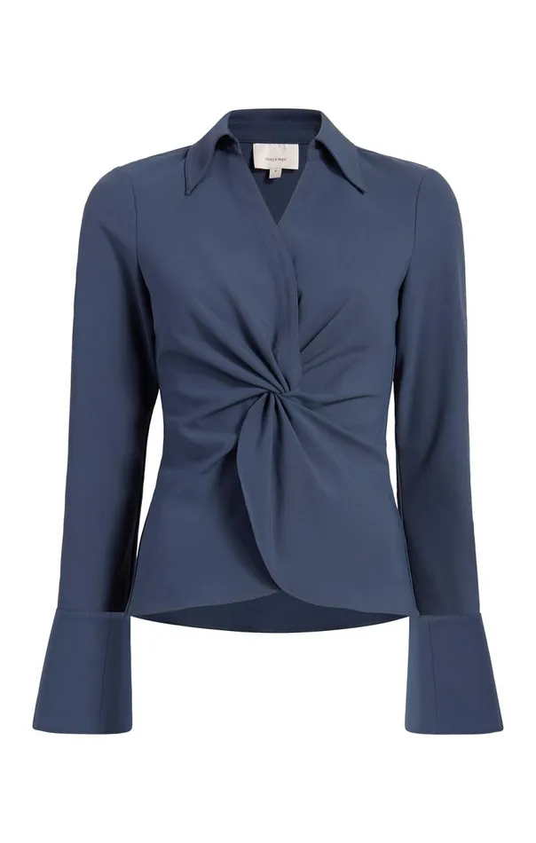 Cinq Sept Mckenna Top Shadow Women Long Sleeve Tops