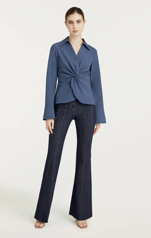 Cinq Sept Mckenna Top Shadow Women Long Sleeve Tops