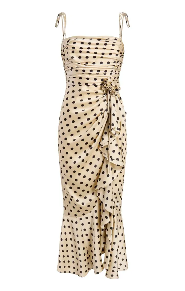 Cinq Sept Mireya Dress Gardeniablack Women Midi