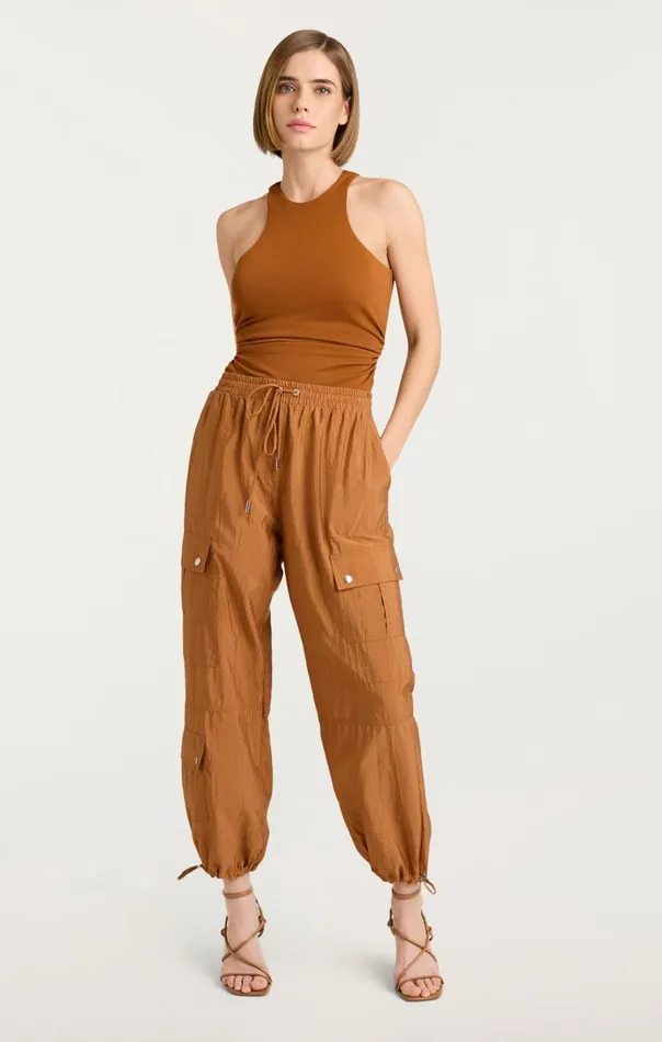 Cinq Sept Nitsan Parachute Pant Bakedcookie Women Pants