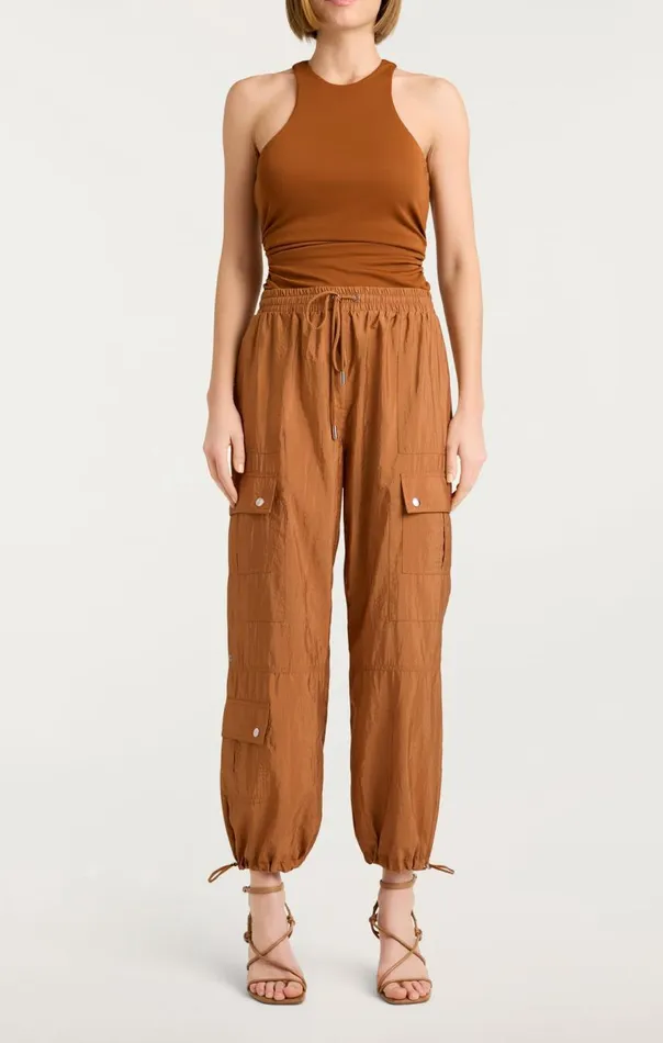 Cinq Sept Nitsan Parachute Pant Bakedcookie Women Pants