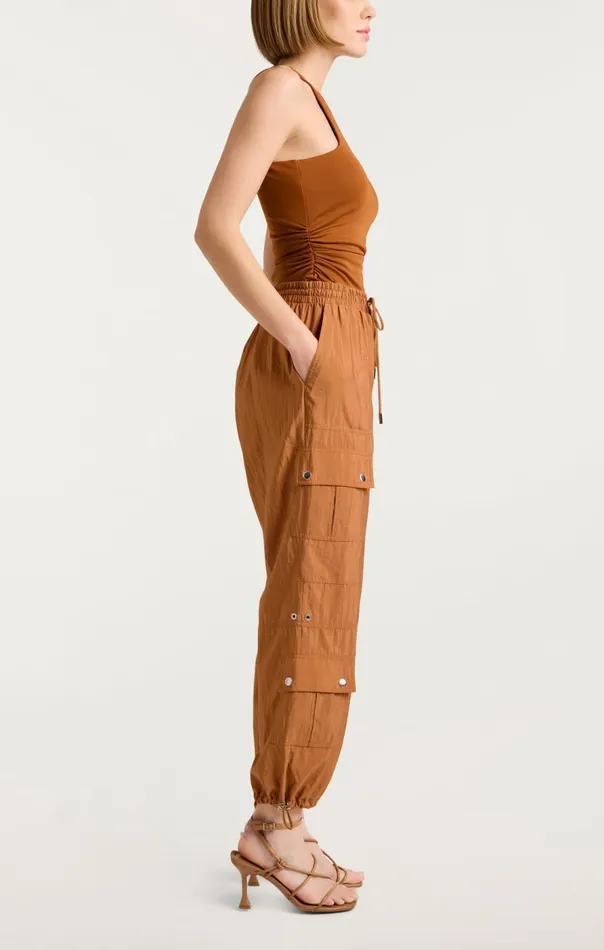 Cinq Sept Nitsan Parachute Pant Bakedcookie Women Pants
