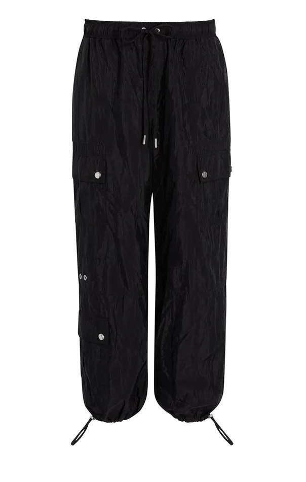 Cinq Sept Nitsan Parachute Pant Black Women Pants