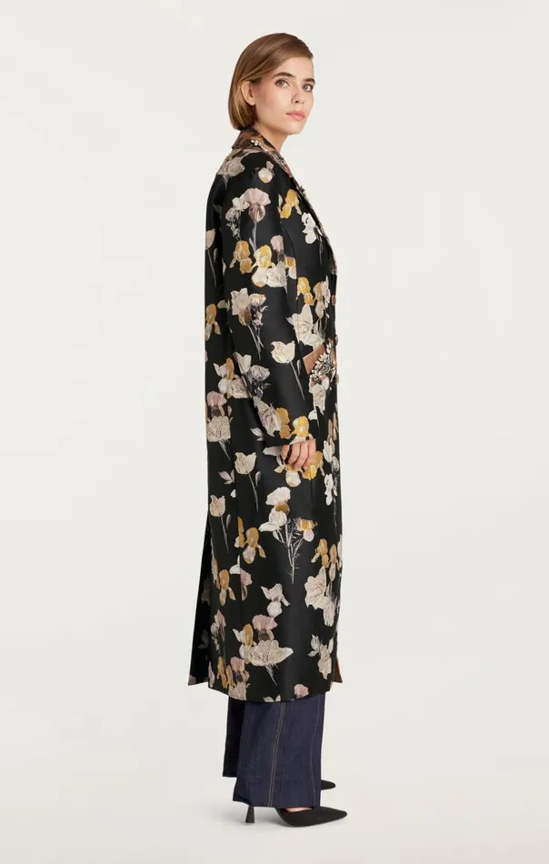 Cinq Sept Rabia Coat Blackmulti Women Jackets