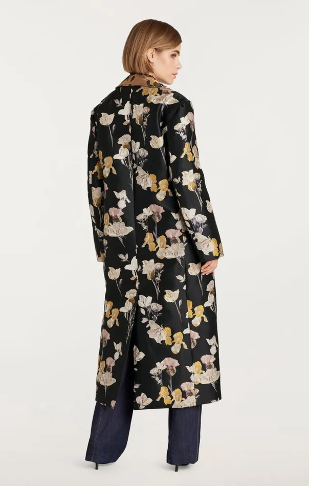 Cinq Sept Rabia Coat Blackmulti Women Jackets