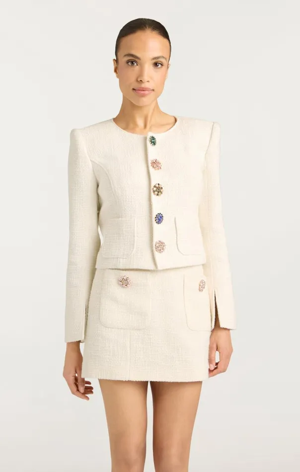 Cinq Sept Randi Jacket Gardenia Women Jackets