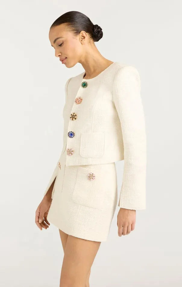 Cinq Sept Randi Jacket Gardenia Women Jackets