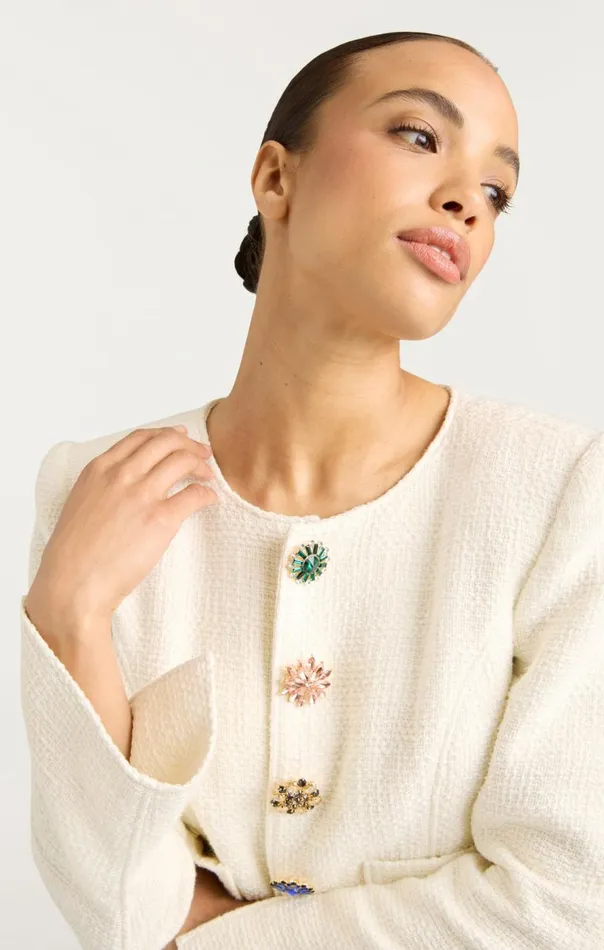 Cinq Sept Randi Jacket Gardenia Women Jackets