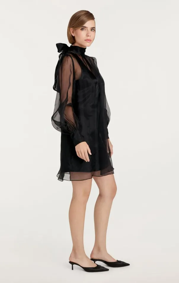 Cinq Sept Reo Dress Black Women Cocktail and Evening