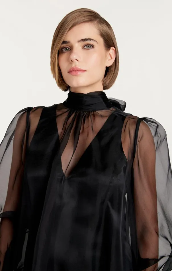 Cinq Sept Reo Dress Black Women Cocktail and Evening
