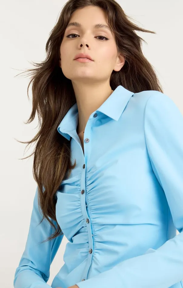 Cinq Sept Sienna Top Aguafria Women Long Sleeve Tops