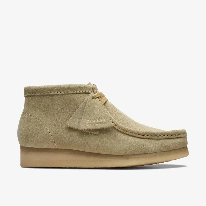 Clarks Ankle Boots Wallabee Boot Maple Suede 8211 Women