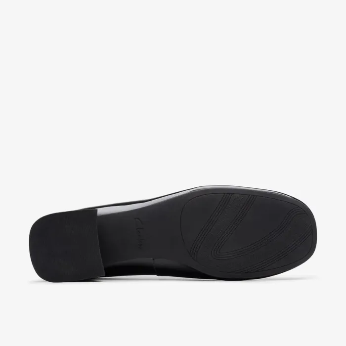 Clarks Ballet Pumps Daiss 30 Shine Black Patent 8211 Women