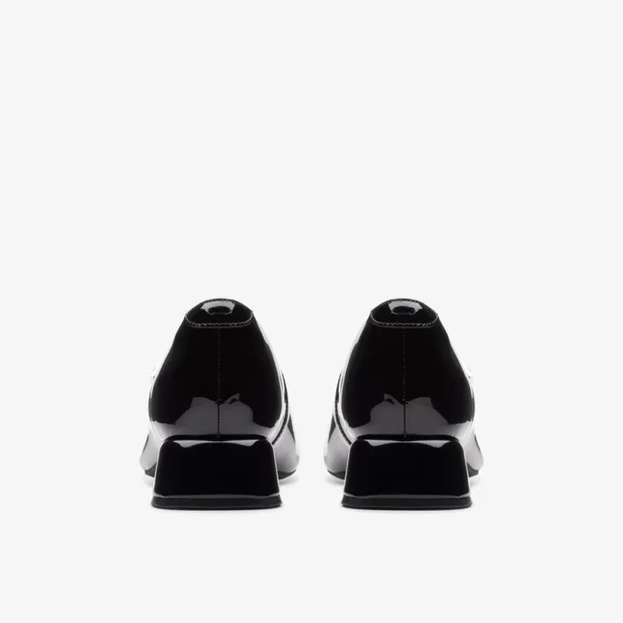 Clarks Ballet Pumps Daiss 30 Shine Black Patent 8211 Women