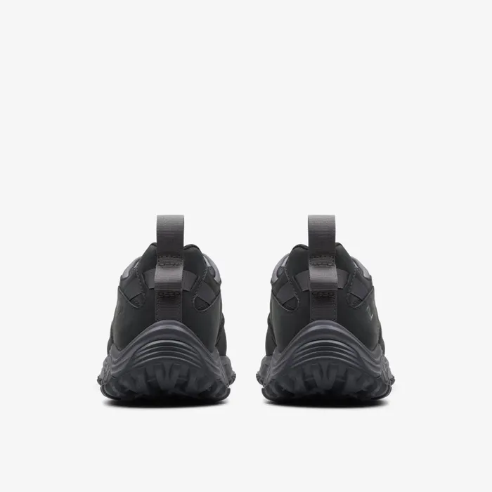 Clarks Black Shoes Atl Walk Go Waterproof Black Leather 8211 Men