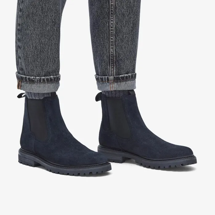 Clarks Black Shoes Clarkridge Top Black Suede 8211 Men