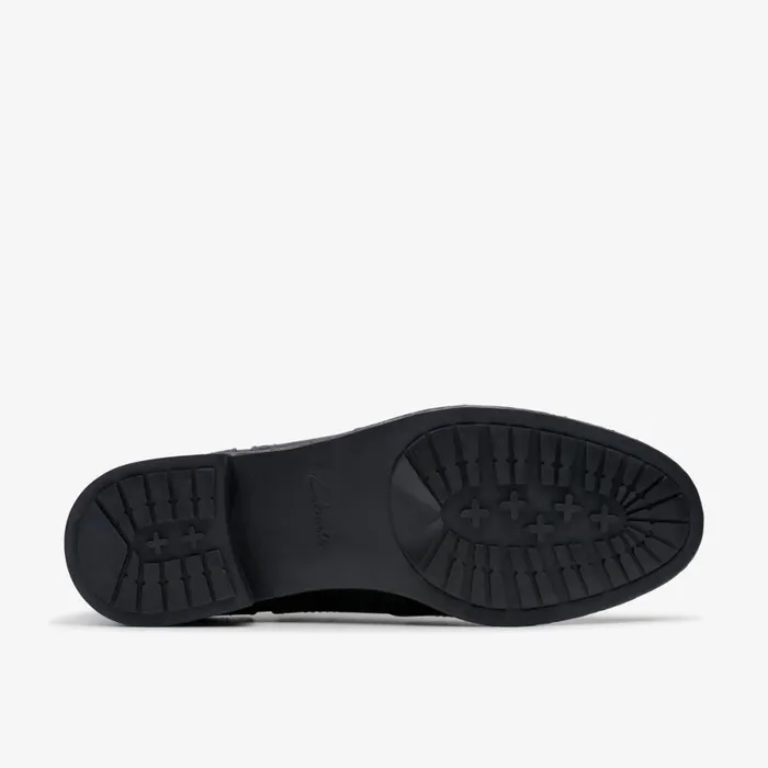 Clarks Black Shoes Havisham Oak Black Leather 8211 Women