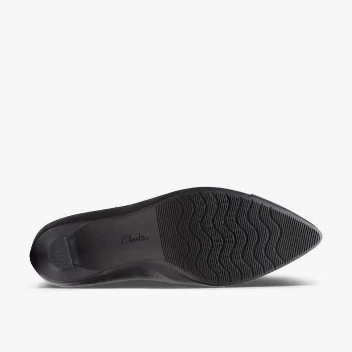 Clarks Black Shoes Kataleyna Rose Black Leather 8211 Women