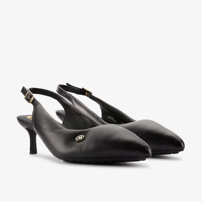 Clarks Black Shoes Martine Rose Sling Black Leather 8211 Women