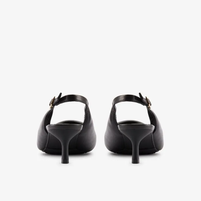 Clarks Black Shoes Martine Rose Sling Black Leather 8211 Women