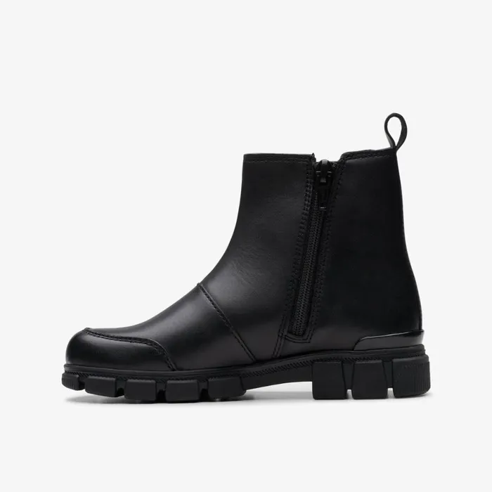 Clarks Boots Evyn Chelsea Black 8211 Kids