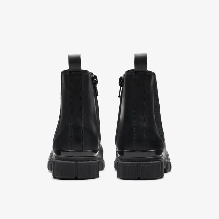 Clarks Boots Evyn Chelsea Black 8211 Kids