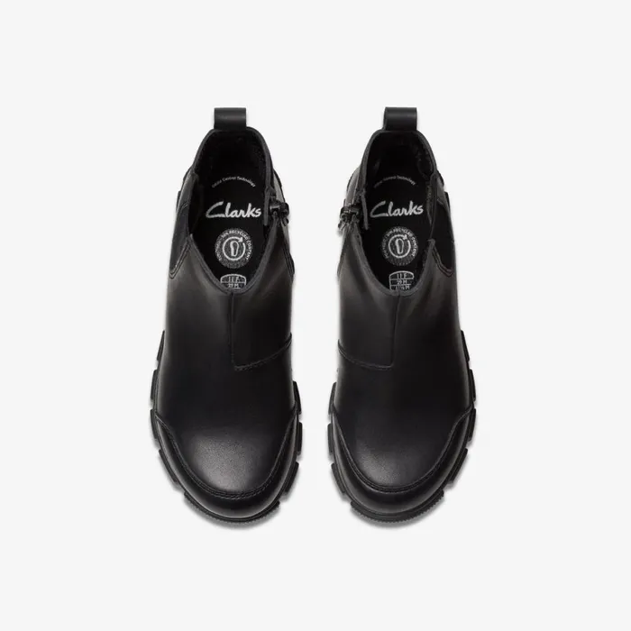 Clarks Boots Evyn Chelsea Black 8211 Kids