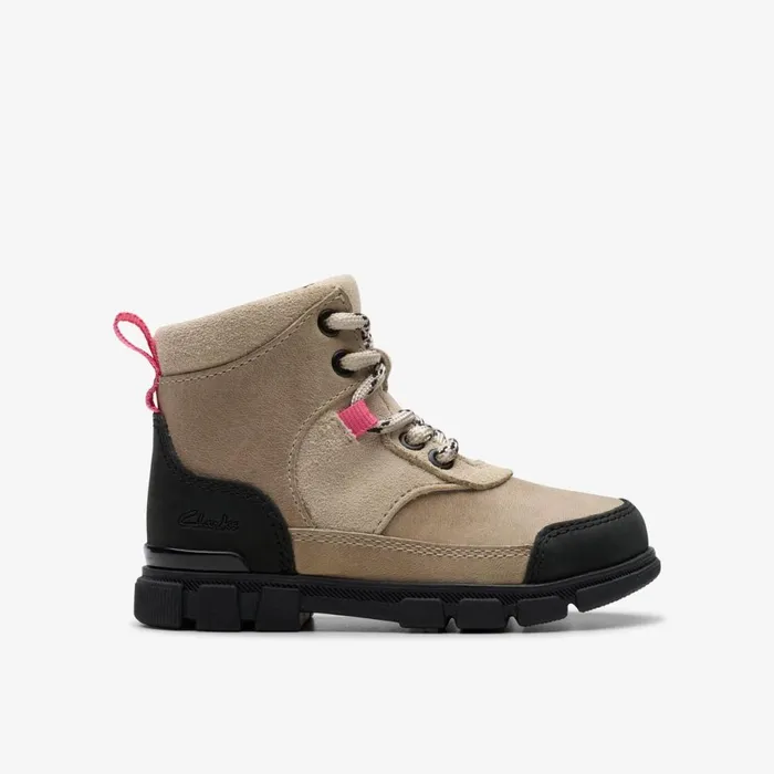Clarks Boots Evyn Hike Toddler Off White 8211 Kids