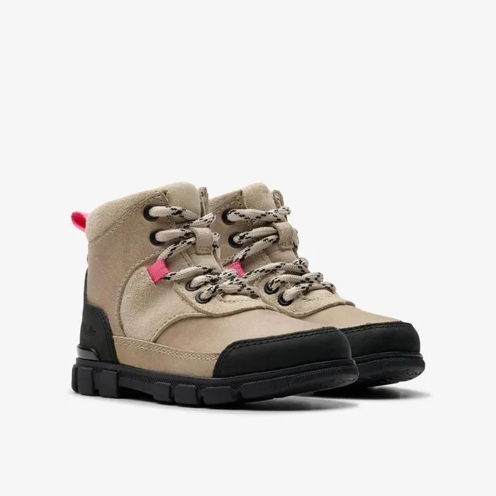 Clarks Boots Evyn Hike Toddler Off White 8211 Kids