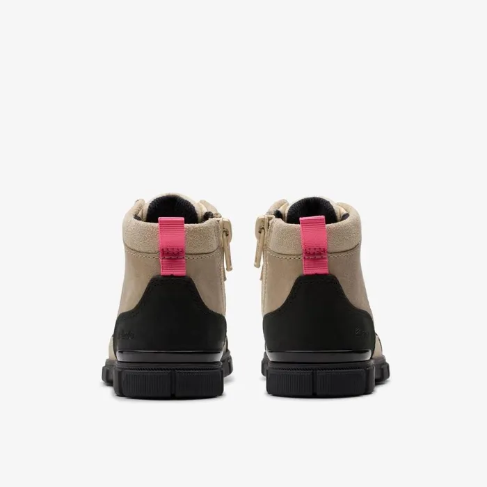 Clarks Boots Evyn Hike Toddler Off White 8211 Kids
