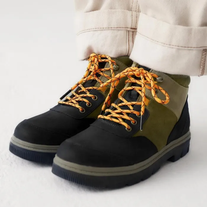 Clarks Boots Lorcam Hike Khaki Combination 8211 Kids