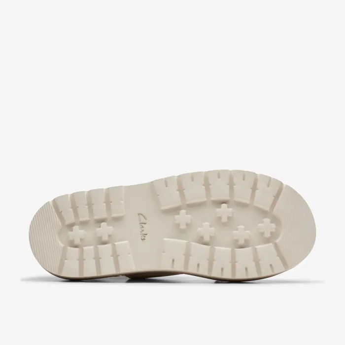 Clarks Flat Sandals Orianna Glide Cream Interest 8211 Women