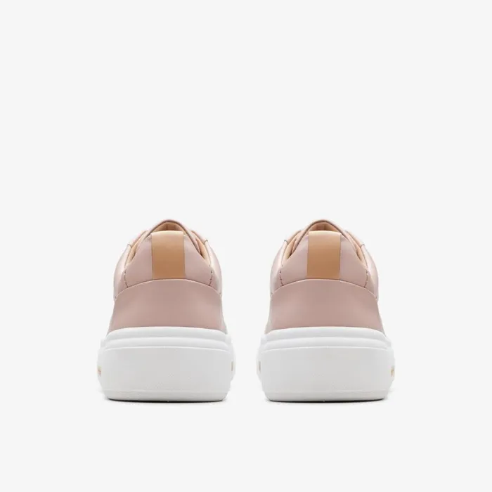 Clarks Flat Shoes Hollyhock Walk Rose Leather 8211 Women