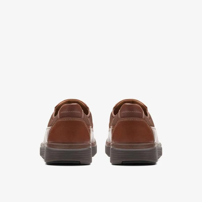 Clarks Loafers Un Abode Go Loafer Dark Tan Leather 8211 Men