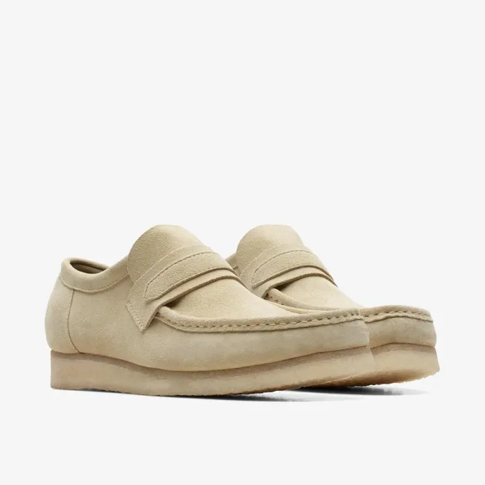 Clarks Loafers Wallabee Loafer Maple Suede 8211 Men