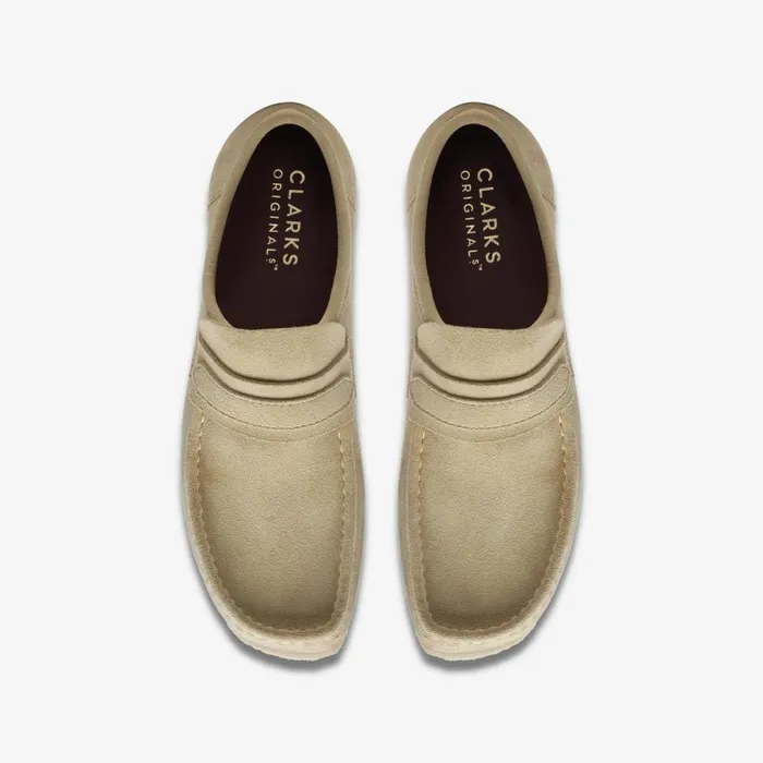 Clarks Loafers Wallabee Loafer Maple Suede 8211 Men