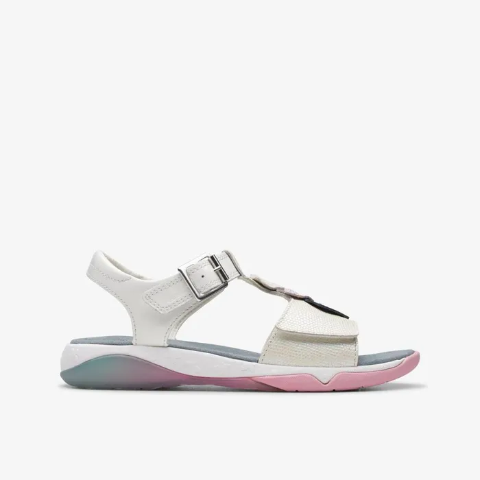 Clarks Sandals Osian Charm White 8211 Kids