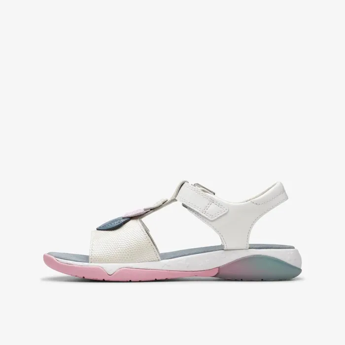 Clarks Sandals Osian Charm White 8211 Kids